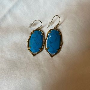 Blue Stone Earrings